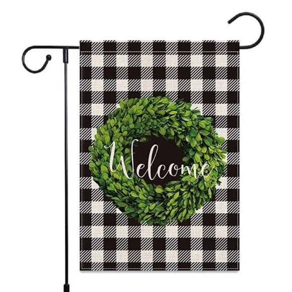 Garden Flag Wreath